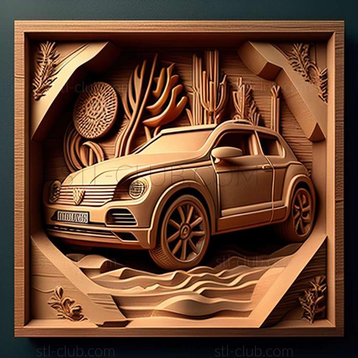 3D модель Volkswagen T Roc (STL)